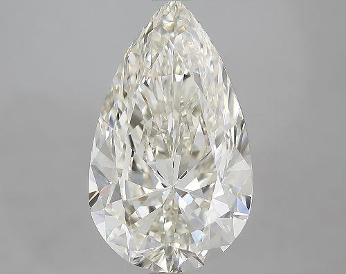 3.77ct J VVS2 Rare Carat Ideal Cut Pear Diamond