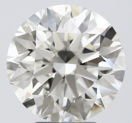 4.65ct J VVS2 Ideal Cut Round Diamond