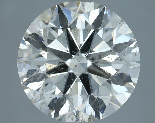 3.50ct I SI2 Rare Carat Ideal Cut Round Diamond