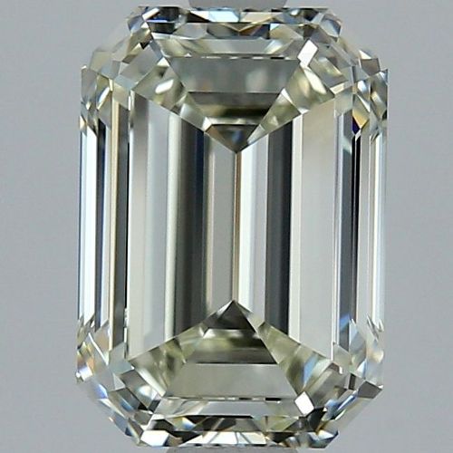 2.40ct K VVS2 Rare Carat Ideal Cut Emerald Diamond