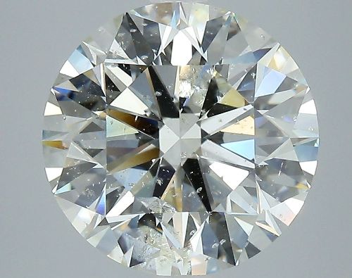 5.01ct J SI2 Ideal Cut Round Diamond