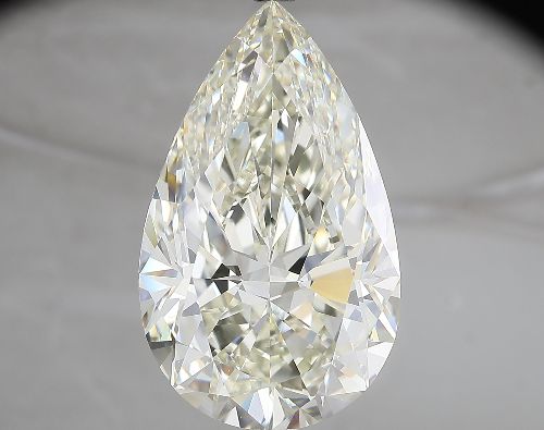 9.04ct J VVS2 Rare Carat Ideal Cut Pear Diamond