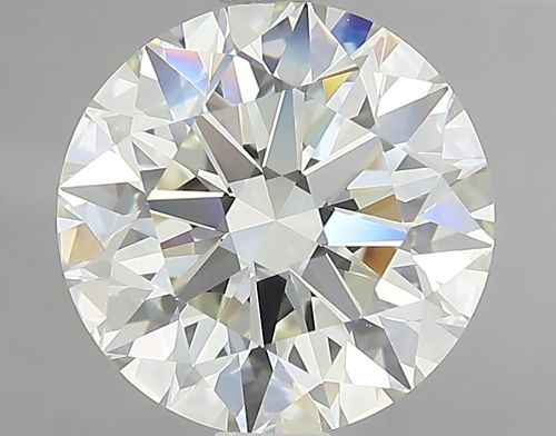 3.21ct J VVS2 Rare Carat Ideal Cut Round Diamond