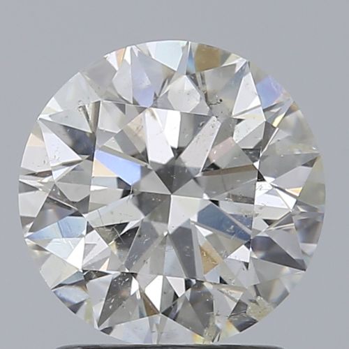 1.70ct G SI2 Rare Carat Ideal Cut Round Diamond