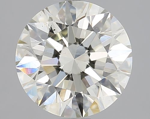 2.01ct J VS2 Rare Carat Ideal Cut Round Diamond