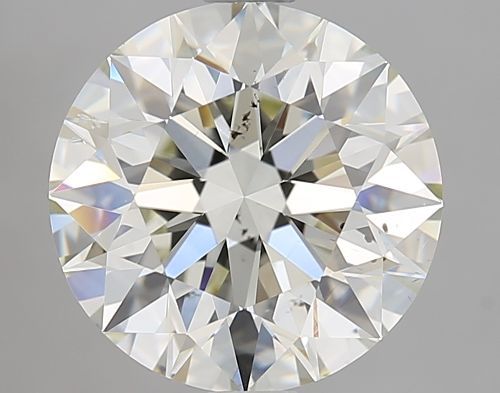 2.77ct J SI1 Rare Carat Ideal Cut Round Diamond