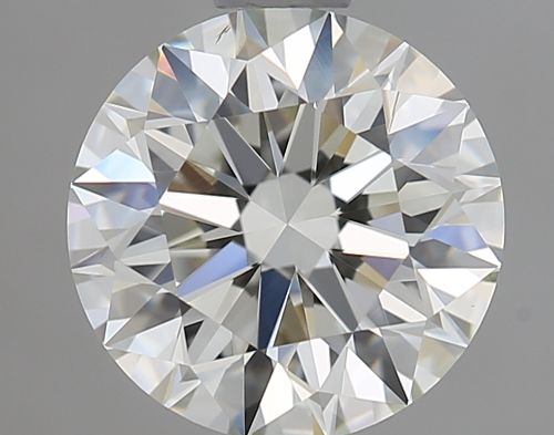 1.21ct H VS2 Rare Carat Ideal Cut Round Diamond