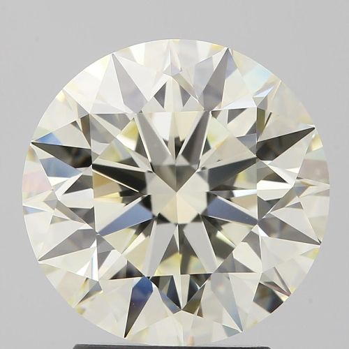 3.02ct K VVS1 Rare Carat Ideal Cut Round Diamond