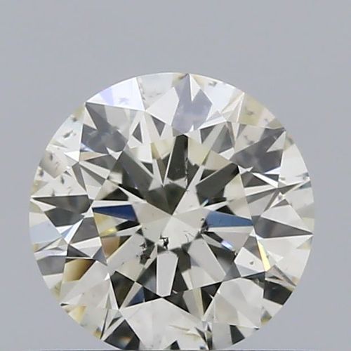 0.53ct K SI1 Rare Carat Ideal Cut Round Diamond