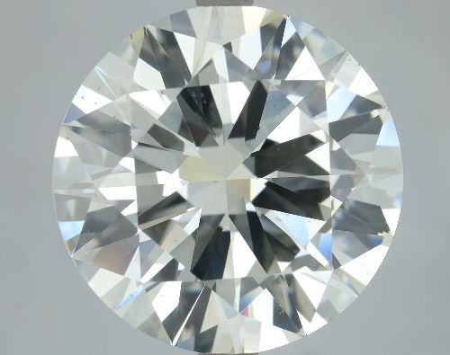7.09ct J SI1 Excellent Cut Round Diamond