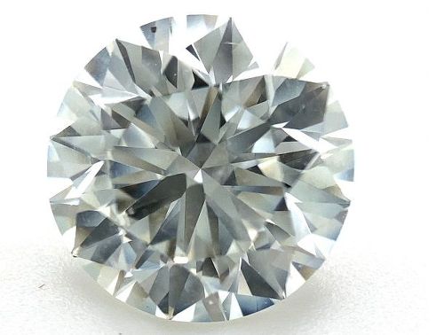 5.01ct H VS2 Rare Carat Ideal Cut Round Diamond
