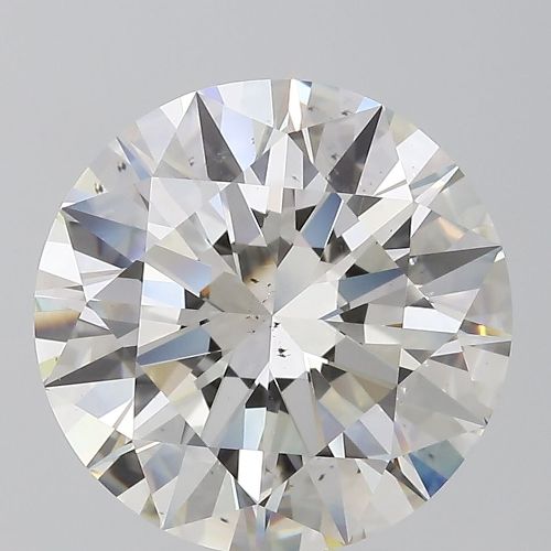 4.70ct I SI1 Rare Carat Ideal Cut Round Diamond