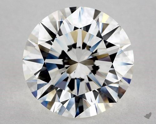 5.05ct G VVS2 Rare Carat Ideal Cut Round Diamond