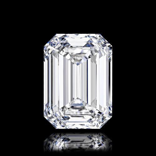 8.62ct D FL Rare Carat Ideal Cut Emerald Diamond