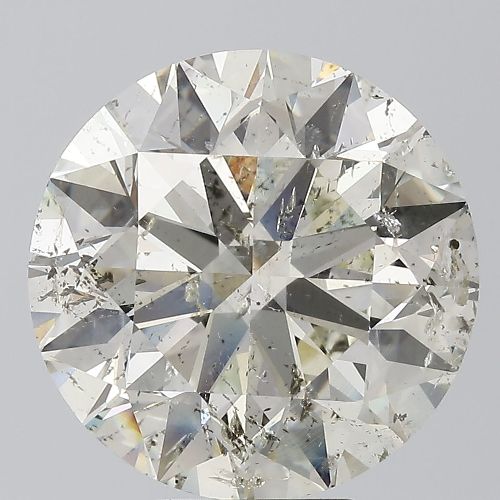 7.03ct K SI2 Excellent Cut Round Diamond