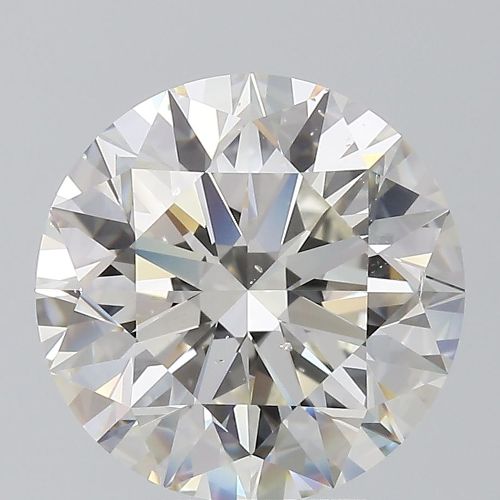 4.02ct H SI1 Excellent Cut Round Diamond