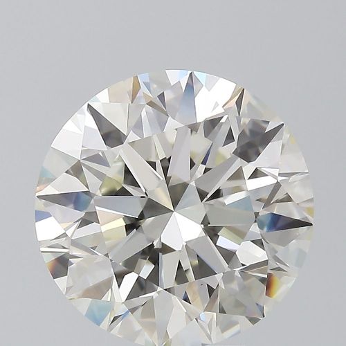 4.20ct I VVS2 Rare Carat Ideal Cut Round Diamond