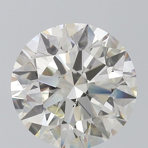 4.01ct J SI1 Rare Carat Ideal Cut Round Diamond