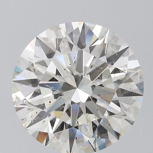 4.50ct I SI2 Rare Carat Ideal Cut Round Diamond