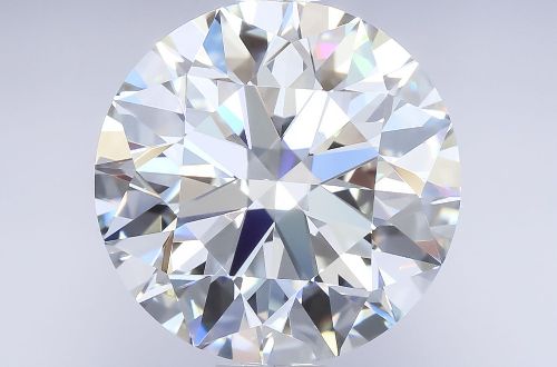 3.66ct H IF Rare Carat Ideal Cut Round Diamond