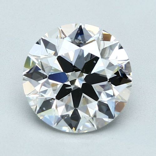 3.01ct E SI2 Rare Carat Ideal Cut Round Diamond