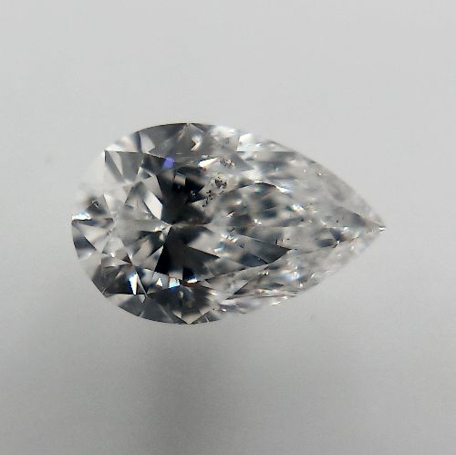 0.18ct E SI1 Excellent Cut Pear Diamond