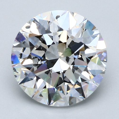 4.01ct D SI1 Rare Carat Ideal Cut Round Diamond