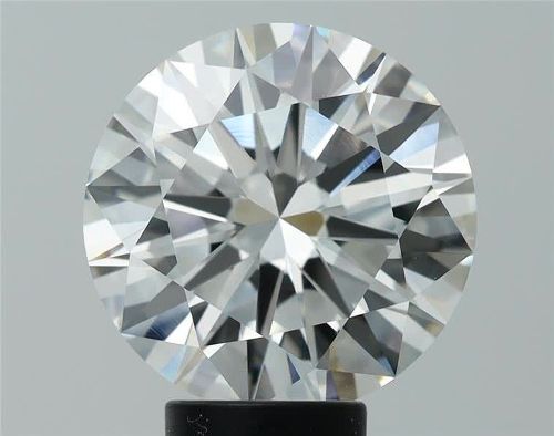 5.61ct I VVS2 Rare Carat Ideal Cut Round Diamond