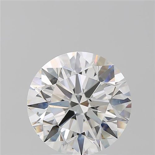 4.70ct H SI1 Rare Carat Ideal Cut Round Diamond