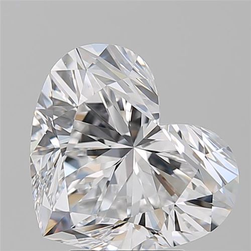4.02ct D VS1 Rare Carat Ideal Cut Heart Diamond