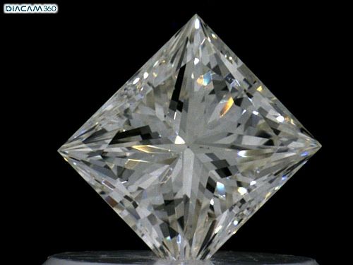 0.46ct K VS2 Very Good Cut Princess Diamond