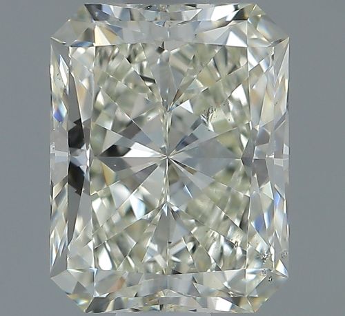 0.81ct K SI2 Rare Carat Ideal Cut Radiant Diamond