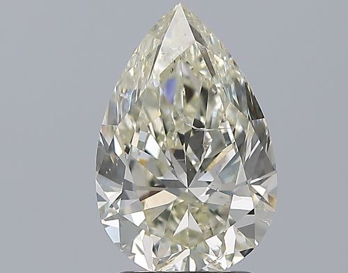 2.51ct J SI2 Rare Carat Ideal Cut Pear Diamond