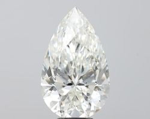 7.06ct J SI2 Rare Carat Ideal Cut Pear Diamond