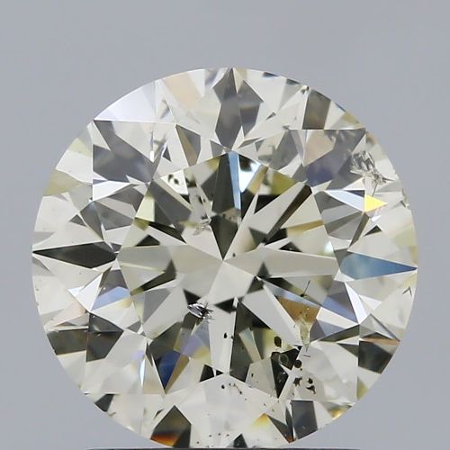 1.71ct J SI2 Rare Carat Ideal Cut Round Diamond