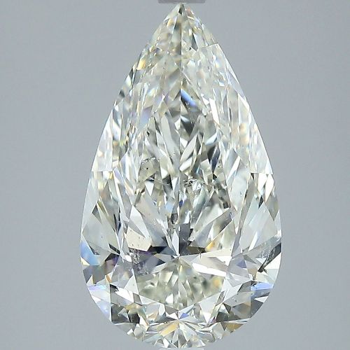 4.01ct K SI2 Very Good Cut Pear Diamond