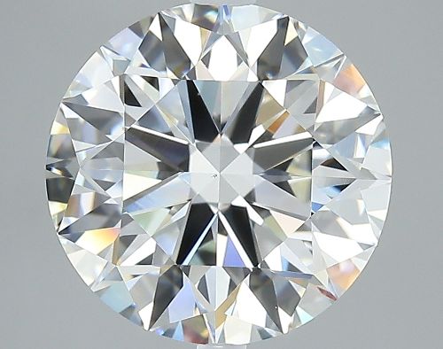 4.05ct H VS1 Rare Carat Ideal Cut Round Diamond