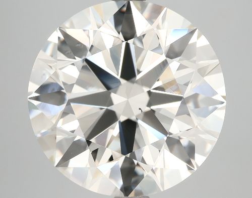 7.01ct K VS2 Rare Carat Ideal Cut Round Diamond