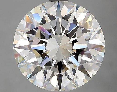 4.12ct H VVS2 Rare Carat Ideal Cut Round Diamond