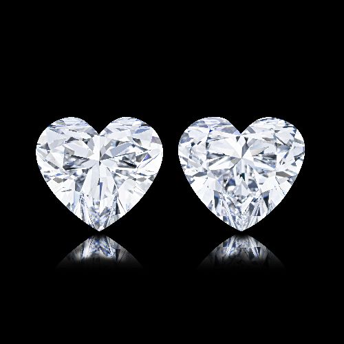 6.13ct D FL Rare Carat Ideal Cut Heart Diamond