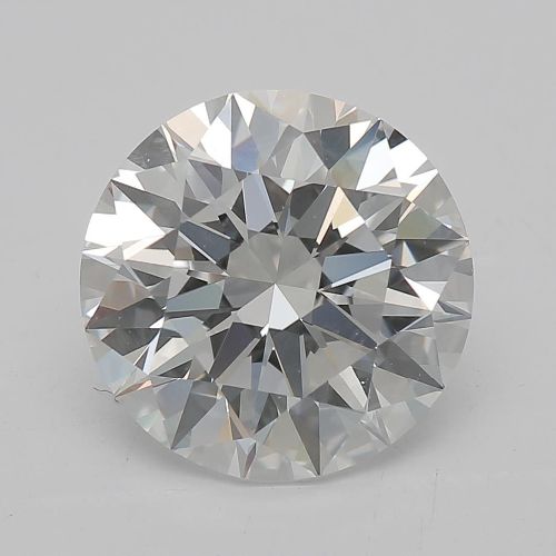 2.59ct D VVS2 Rare Carat Ideal Cut Round Diamond