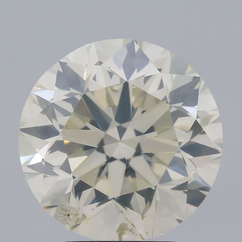 4.31ct K SI2 Good Cut Round Diamond