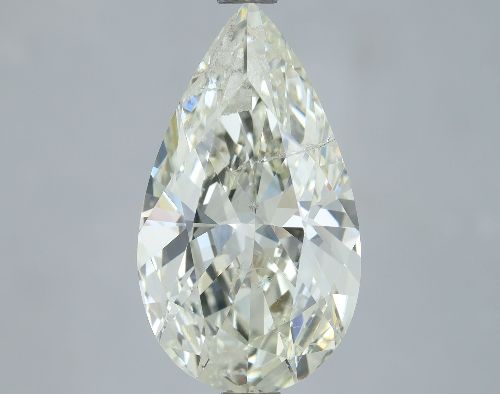 3.01ct J SI2 Very Good Cut Pear Diamond