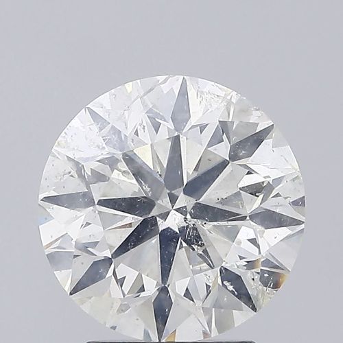 3.06ct I SI2 Excellent Cut Round Diamond