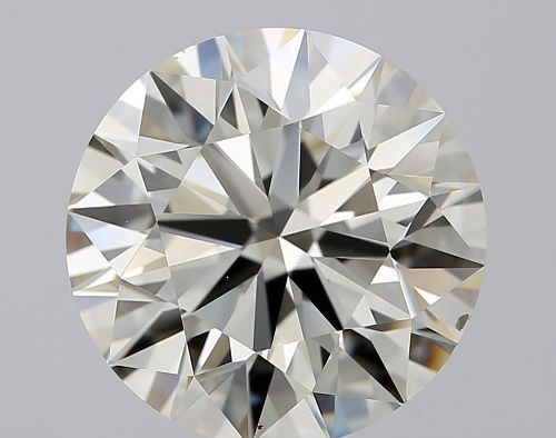 2.53ct J VS2 Rare Carat Ideal Cut Round Diamond