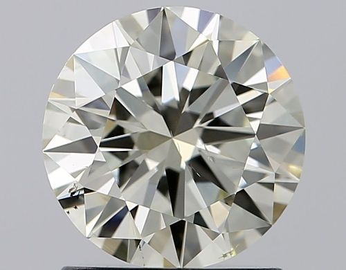 1.21ct K SI1 Rare Carat Ideal Cut Round Diamond