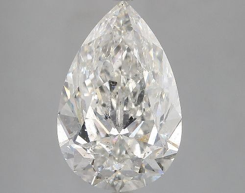 5.01ct H SI2 Very Good Cut Pear Diamond