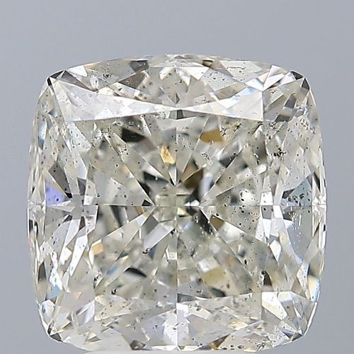 5.03ct H SI2 Rare Carat Ideal Cut Cushion Diamond