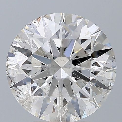 4.01ct F SI2 Ideal Cut Round Diamond