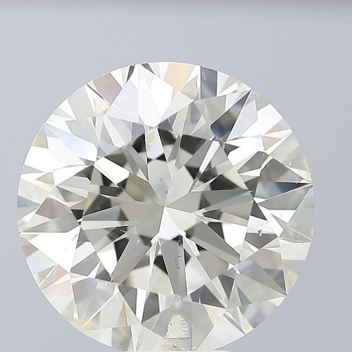 10.09ct J SI2 Rare Carat Ideal Cut Round Diamond